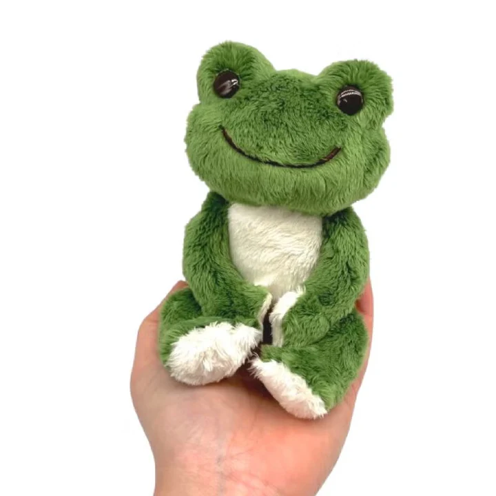Pickles Frog｜Fluffy Plush Dolls/Plush Toy｜H12×W15×D12cm approx.