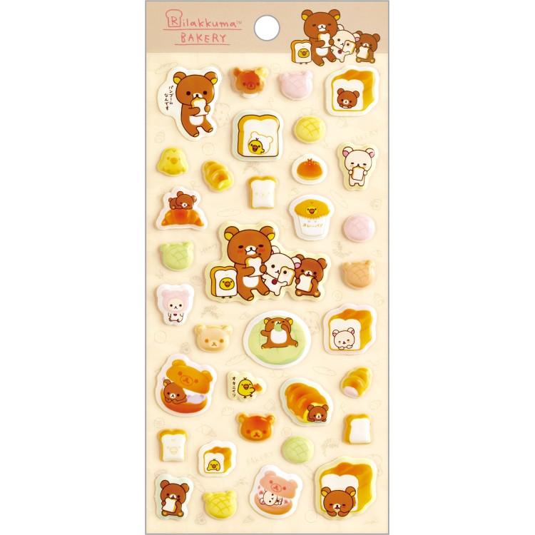 Sanx｜Bakery Squishy Sticker｜ 200×95mm approx.