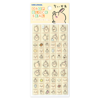 chiikawa｜Drop Block Sticker｜H175×W75×D3mm approx.