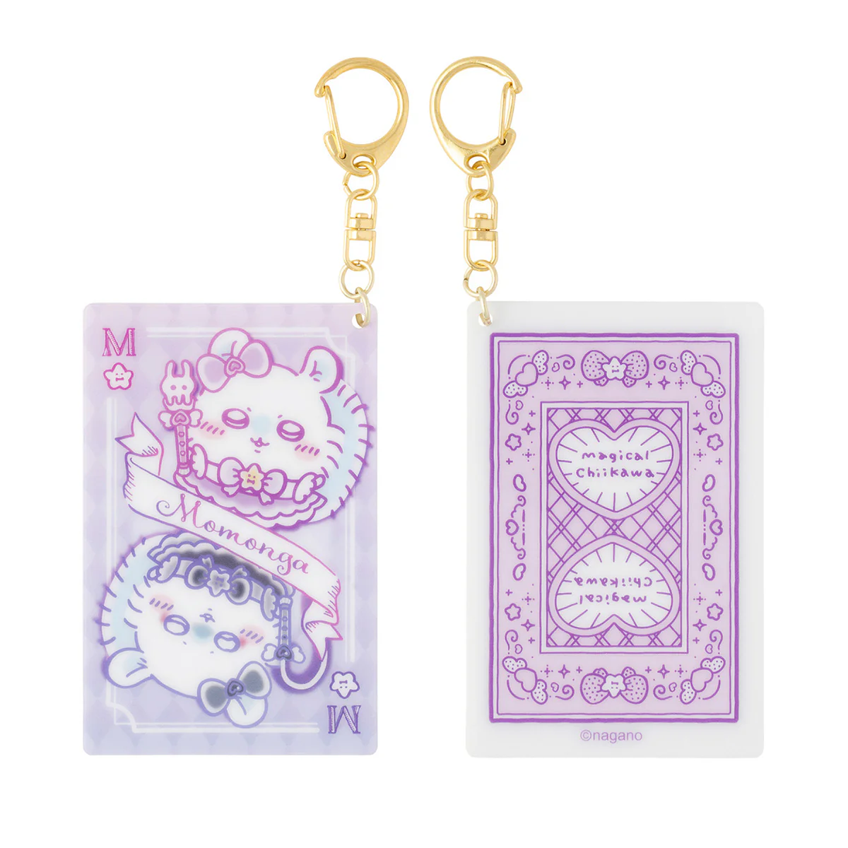chiikawa｜Magical Chiikawa Playing Card Style Acrylic Keychain｜90×58mm approx.