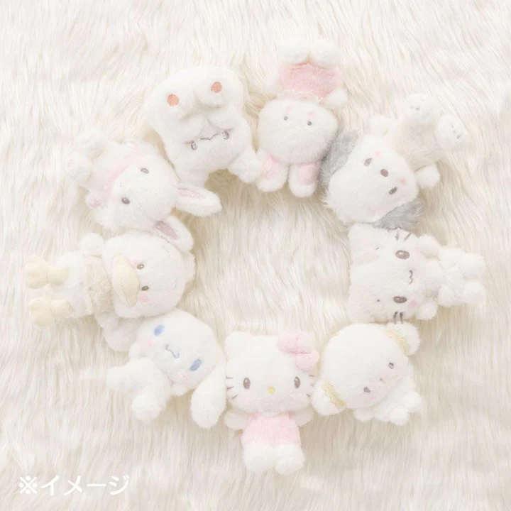 【limit 1】Sanrio｜Nap on Fluffy White Cloud Mascot Holder /Plush Keychain｜9×6.5×14cm approx.