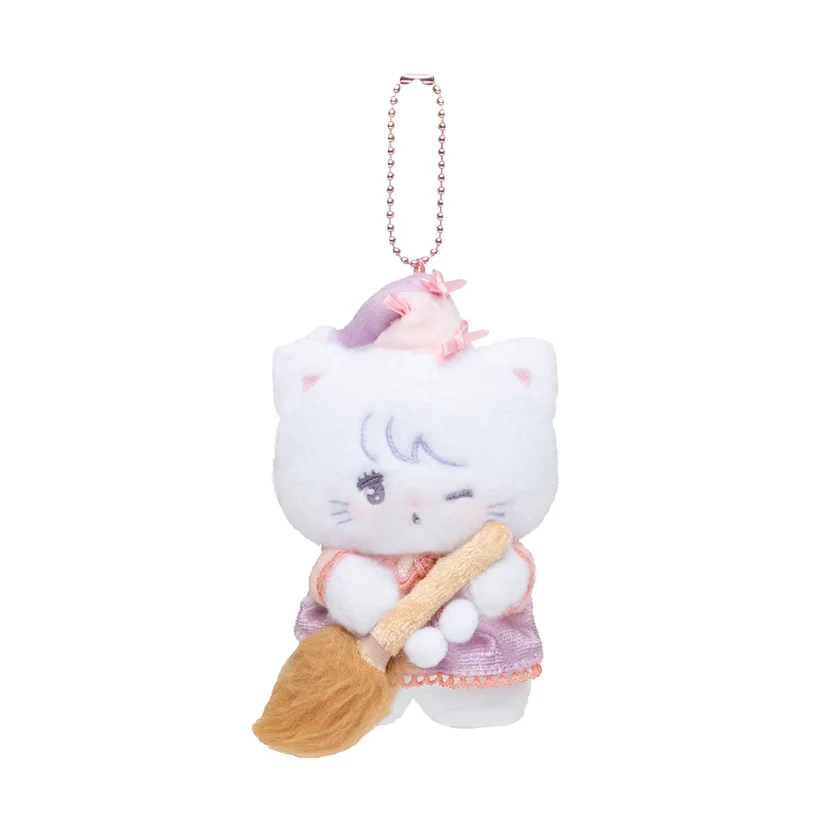 mikko illustrations｜Lil ala mode Mascot Holder /Plush Keychain｜H150 x W105 x D60mm approx.