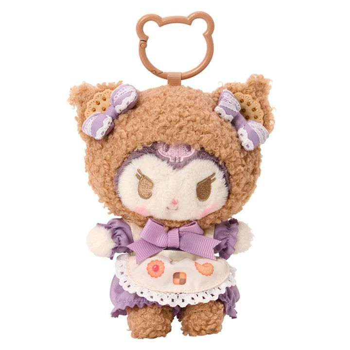 Sanrio｜Cookie Fluffy Bear Mascot Holder /Plush Keychain｜9.5×6×13cm approx.