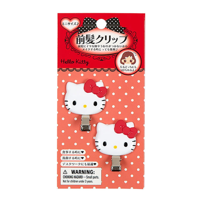 Sanrio｜Face Bangs Clip Set｜3.3×1.1×4.1cm approx.