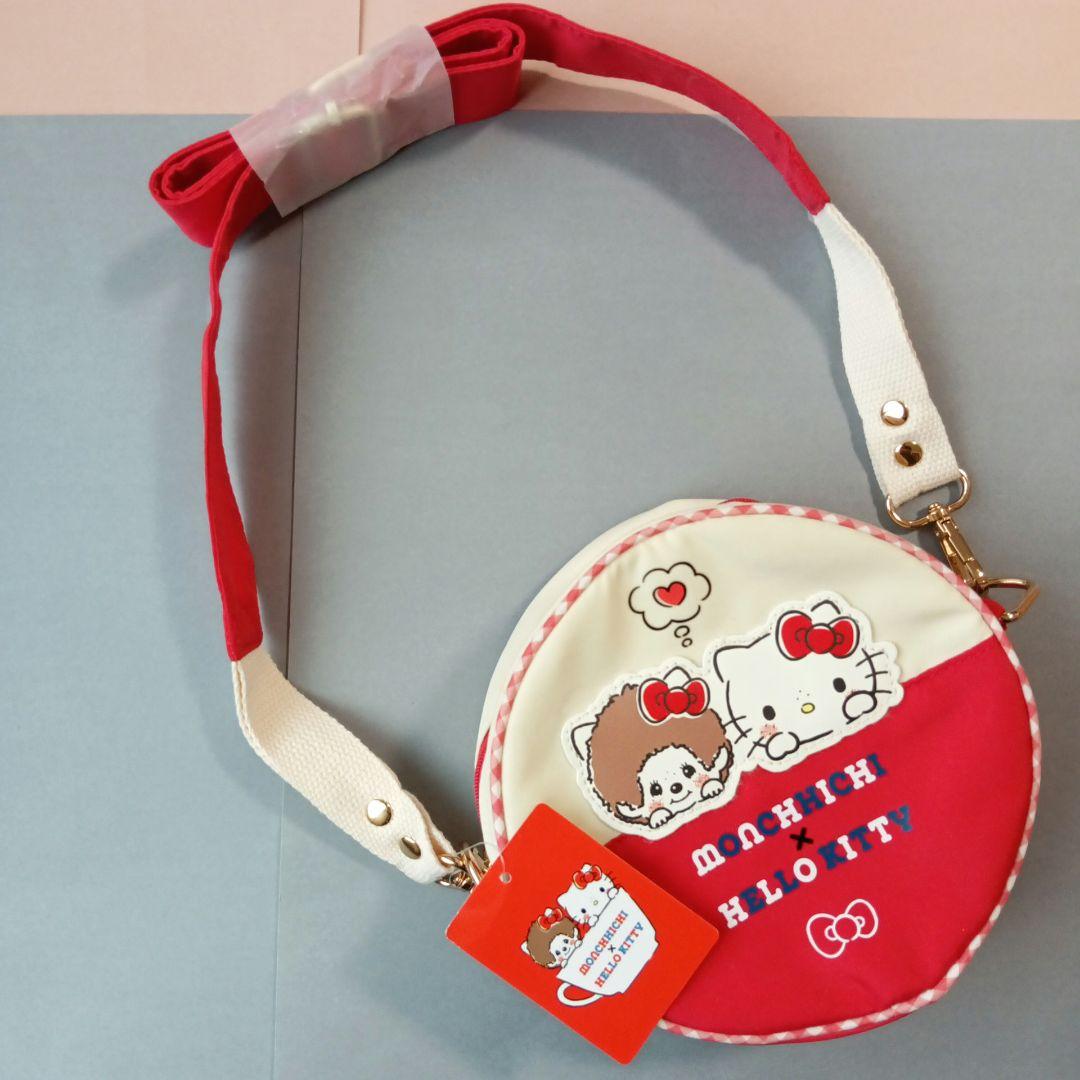 【limit 1】Monchhichi｜Hello Kitty x Monchhichi Round crossbody bag