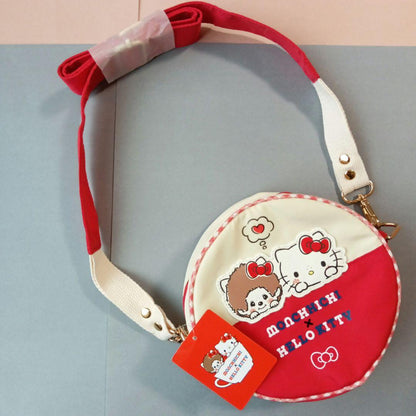 【limit 1】Monchhichi｜Hello Kitty x Monchhichi Round crossbody bag