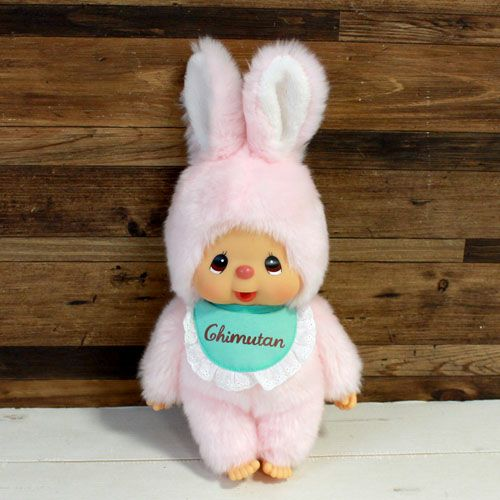 Monchhichi｜Chimutan Bunny Standard Plush Dolls/Plush Toy｜M/H34 x W14.5 x D10 cm approx.