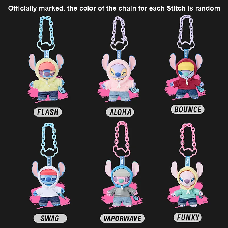 Disney Stitch Genz Series vinyl Doll Keychain Blind Box