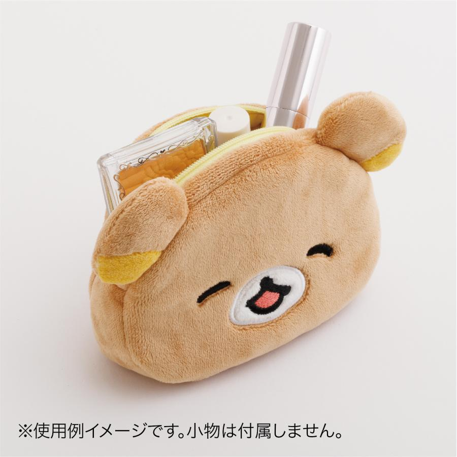 Rilakkuma｜Warm and Relaxed Plush Pouch｜100 x 130 x 40 mm approx.