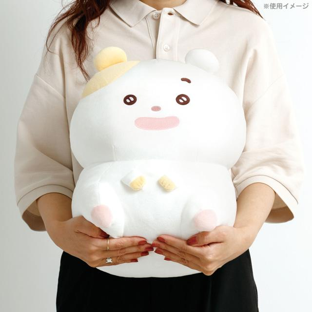 Sanx｜Little Moments of Joy Mainichi Hamuchima Plush Dolls/Plush Toy (M)｜340×280×230mm approx.