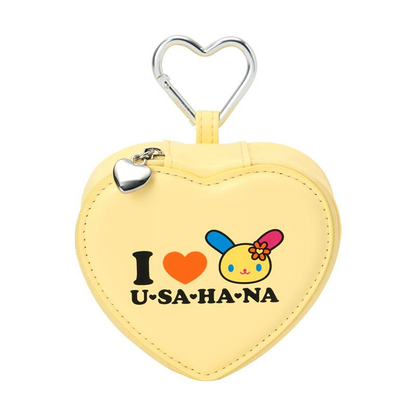 Sanrio｜ I Love Sanrio Characters Fluffy Plush Mini Pouch with Carabiner｜10.5×3.5×9.5cm approx.