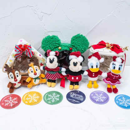 Disney迪士尼｜东迪2024圣诞限定 mini毛绒挂件/吊坠/拉链头/手机扣