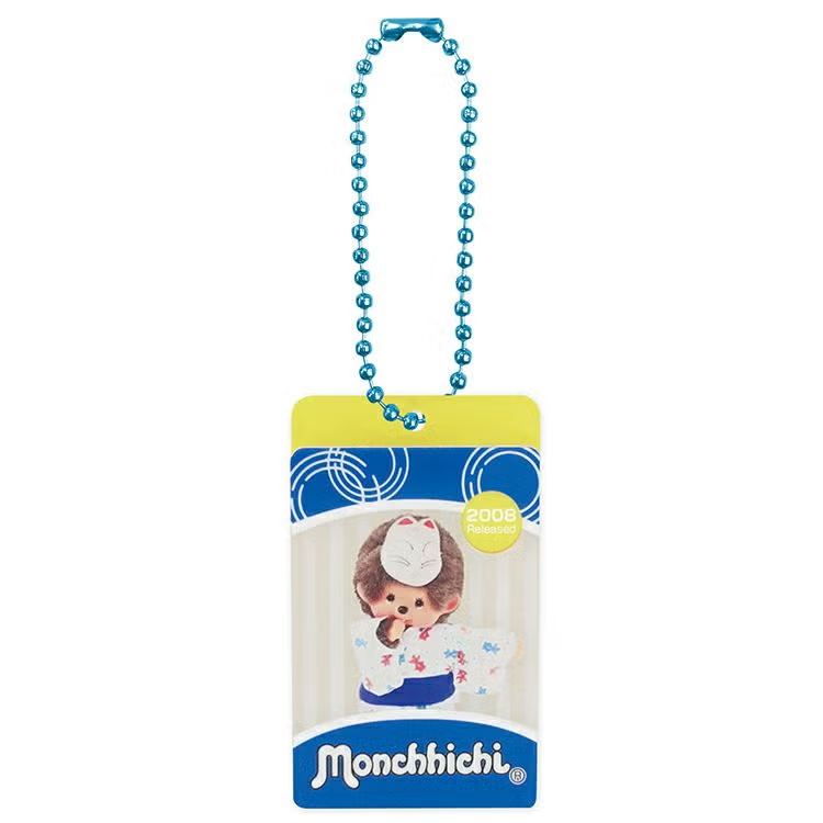 Monchhichi｜Acrylic Museum Keychain/Keyring｜ H5.9 x W3.6 x D1.2cm approx.