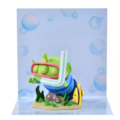 Disney｜Little Green Men/Alien Mascot Summer Figure｜H5 x W 4.5 x D4 (cm) approx.