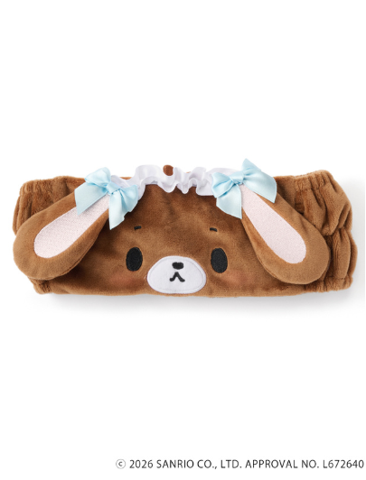 Sanrio｜GRL Collaboration Head Dress SugarBunnies Face Hairband｜48 x 8.5cm approx.