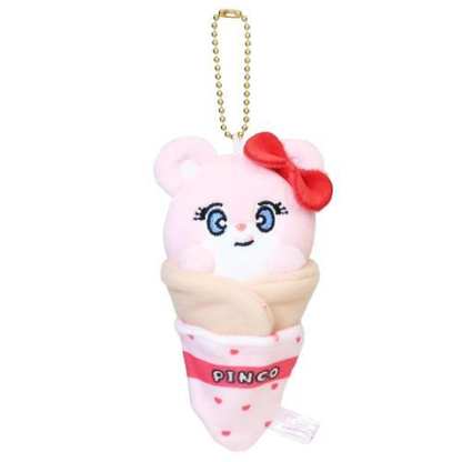 MOMOREI｜ice cream Mascot Holder /Plush Keychain｜70x140x50mm approx.