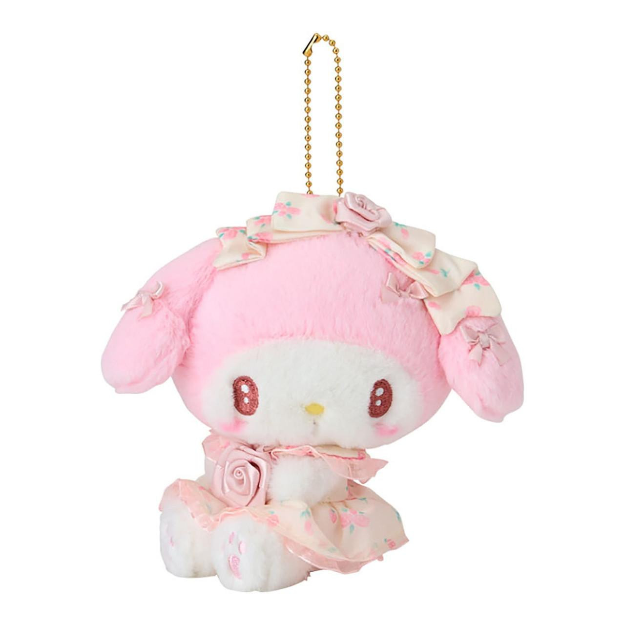 Sanrio三丽鸥｜Mascot Holder /Dolly Rose多莉玫瑰限量系列手捧花毛绒玩偶挂件/包挂｜约10.5×8×13cm