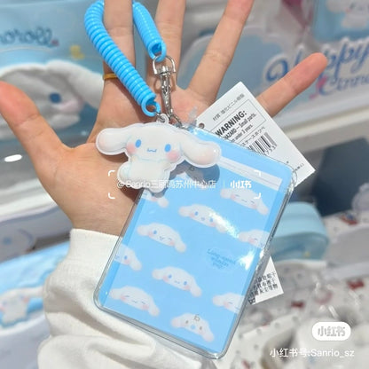 Sanrio｜Cinnamoroll Plump Cheeks Pass Case｜7×0.3×10cm approx.