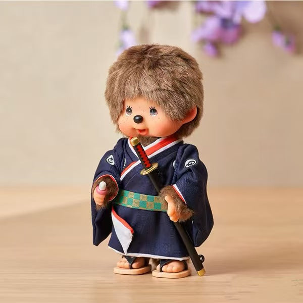 Monchhichi｜Warrior Monchhichi-kun/Boy Kimono Plush Dolls/Plush Toy