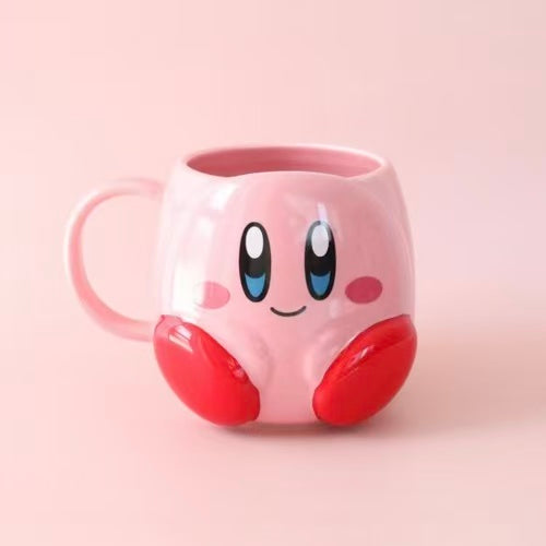 Kirby｜Ceramic Die-Cut Mug｜390ml