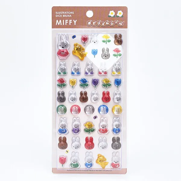 Miffy｜Plump Gem Sticker｜91×201mm approx.