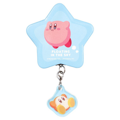 Kirby星之卡比｜ Can Badge - Kirby &amp; Waddle Dee 可爱角色吊饰星星徽章｜约60×110×5mm