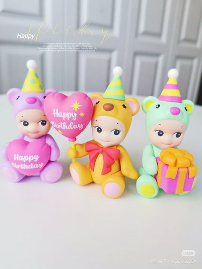 Sonny Angel｜ Happy Birthday Bear mystery bag/blind box/All 6 types｜1pcs