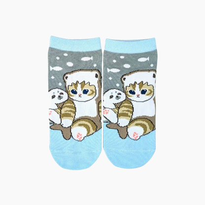 Mofusand｜Character Ankle Socks｜23-25cm approx.