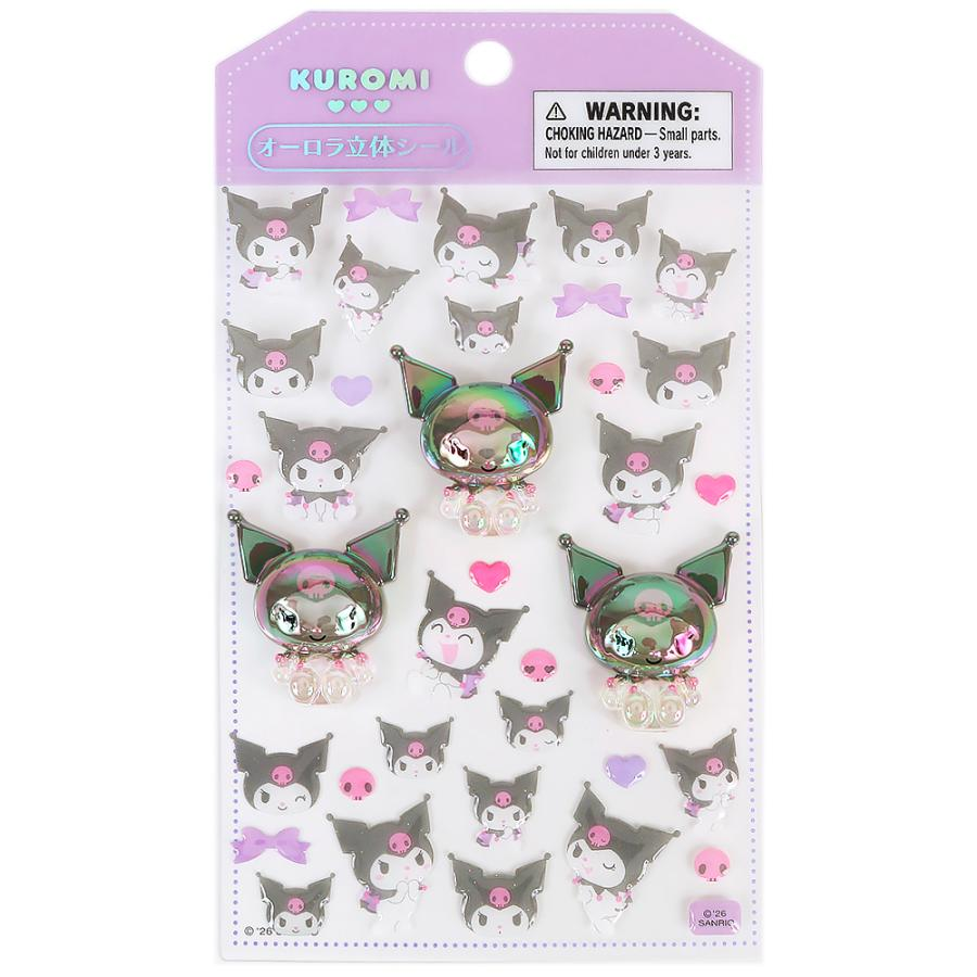 Sanrio｜Aurora 3D Sticker｜9.5×1.3×16cm approx.