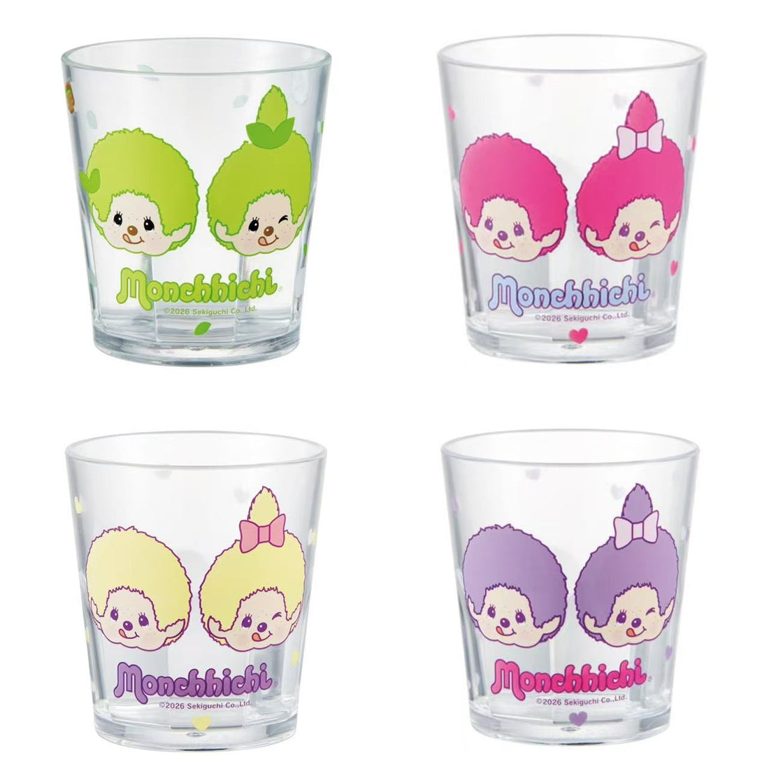 Monchhichi｜Character Colors Acrylic Cup｜280ml