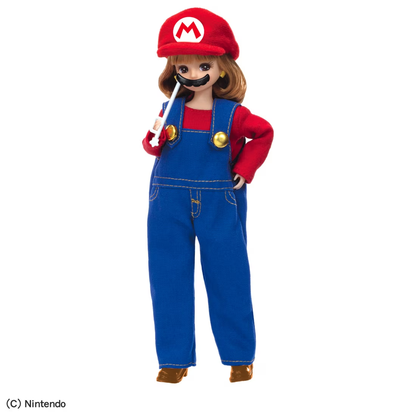 【limit 1】Licca｜Super Mario Licca-chan Mario Doll｜W125×H265×D42mm approx.