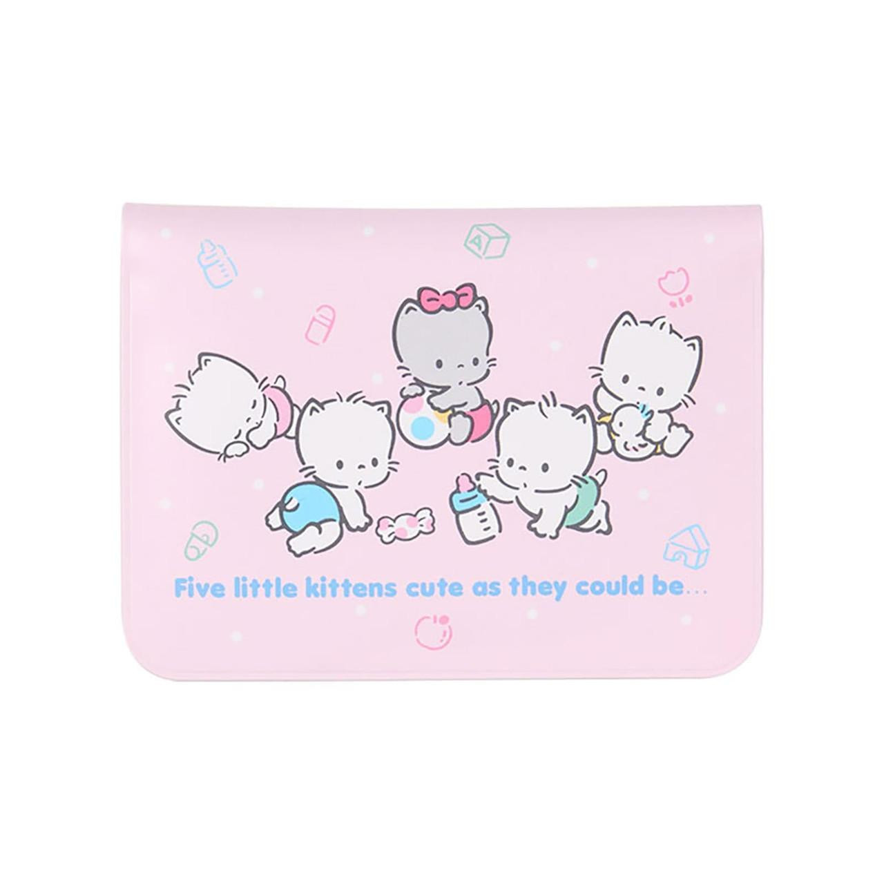 Sanrio｜Cat Club Sticker &amp; Case Set｜10.9 x 8.2 x 1cm approx.