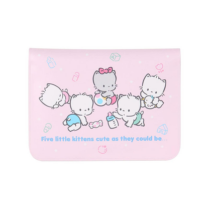 Sanrio｜Cat Club Sticker &amp; Case Set｜10.9 x 8.2 x 1cm approx.