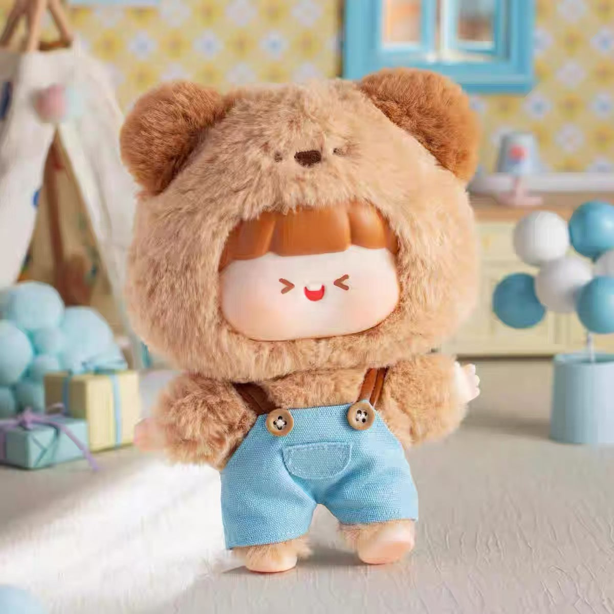 Roro Jump City Adventure Series Vinyl Plush Keychain Blind Box