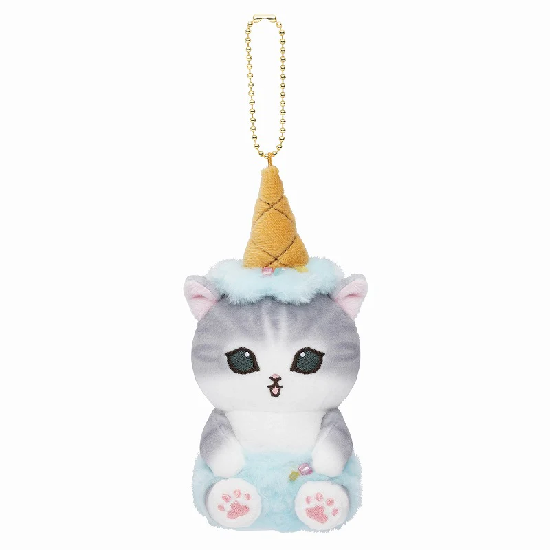Mofusand｜Mascot Holder - Cat / Ice Cream Nyan Soda｜140×70×90mm approx.