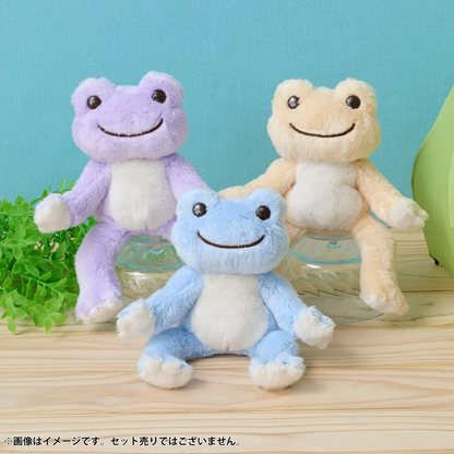 Pickles the Frog｜Fluff Plush Dolls/Plush Toy｜H12×W15×D12cm approx.