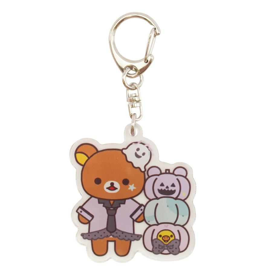 Rilakkuma｜Store 18th Anniversary Exclusive Halloween 2026 Acrylic Keychain｜46 x 51 mm approx.