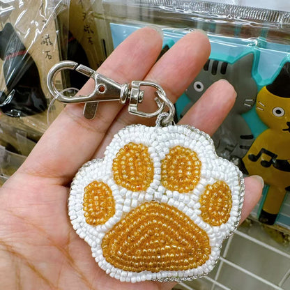 AND PACKABLE｜Beads Keychain/Keyring｜ 5.8 x 5cm approx.