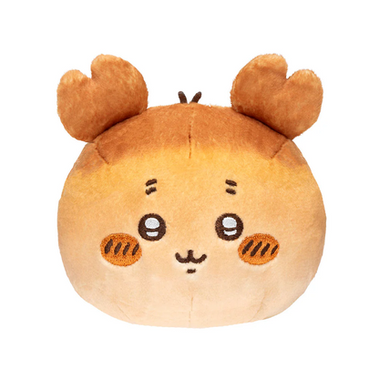 Chiikawa 吉伊卡哇｜Plush Toy / Chiikawa Bakery Bread-like Chewy Mascot面包店系列超好捏脸型可爱角色玩偶/摆件｜约 80×85×55mm