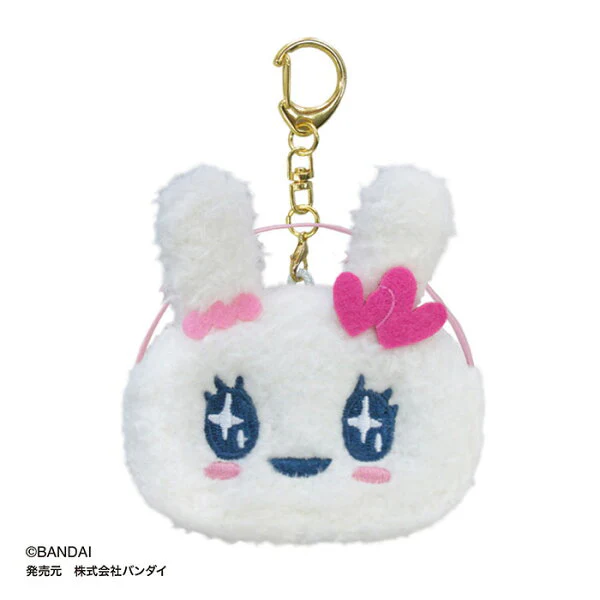 Tamagotchi｜Miniature Pouch Plush Charm Dress-Up Bag Charm Keychain｜W70×H50×D20 mm approx.
