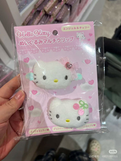 Hello kitty｜Lolita Plush Multipurpose Clip Set｜H48 x W80 x D20mm approx.