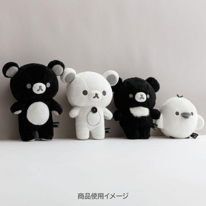 Rilakkuma｜San-x Basic Rilakkuma Monochrome Plush Dolls/Plush Toy｜165 x 135 x 80 mm approx.