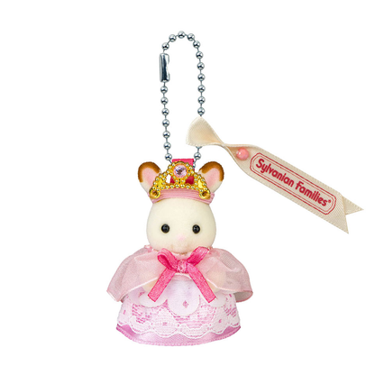 SylvanianFamilies｜Prince Baby Chocolate Rabbit Keychain