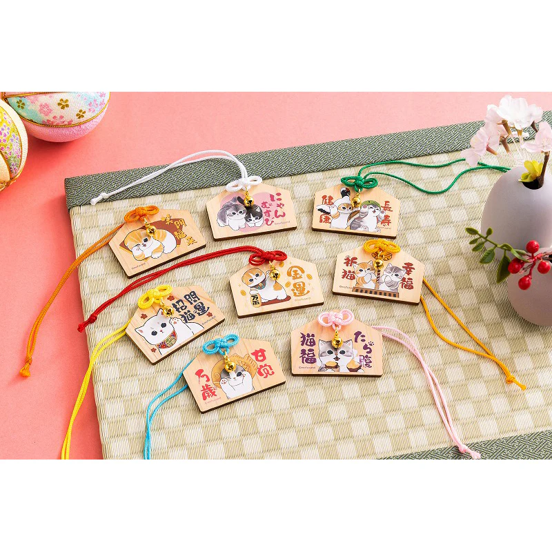 Mofusand｜Ema Strap with Gori Nyaku Trading Suzu mystery bag/blind box/All 8 types｜1pcs