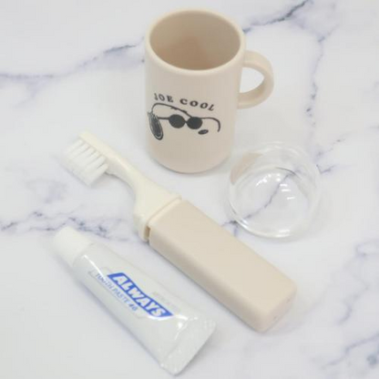 Snoopy｜Mini Toothbrush set｜45x70x30mm approx.