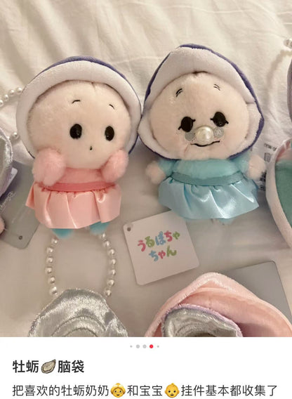 Disney｜Alice in Wonderland Young Oysters Urupocha-chan Plush Dolls/Plush Toy｜H12×W9.5×D9cm approx.