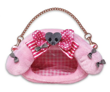 Sanrio｜My Melody 50th &amp; Kuromi 20th Anniversary Hand Pouch｜ H15cm×W20cm aprrox