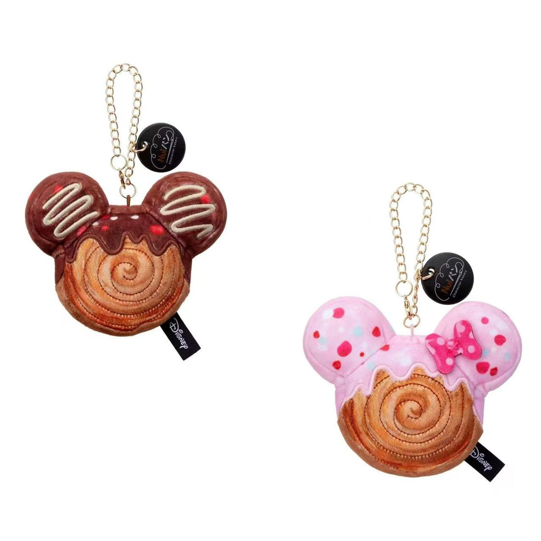 Disney｜Nui Bread Chain Strap Croissant Roll Mascot Holder /Plush Keychain｜W120 x H170 x D30mm approx.