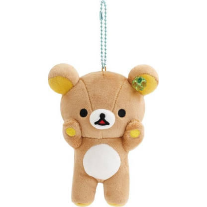 Rilakkuma｜ChairoiKoguma Kumakyun Days Mascot Holder /Plush Keychain｜H130 x W105 x D60mm approx.