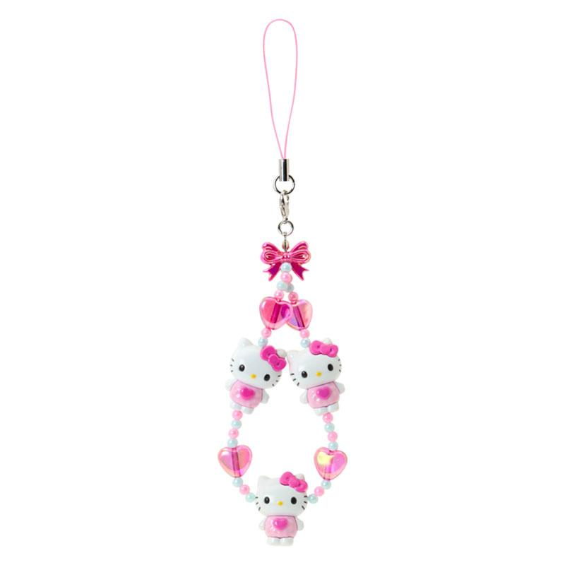 Sanrio｜Tokimeki Pop Beads Heisei Retro Y2K 3D Mascot Hand Strap/Phone Charm｜ 5×1.5×11cm approx.